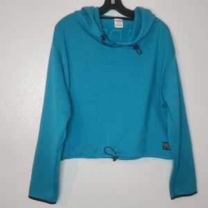 PINK  Victoria's Secret Teal Hooded Pullover